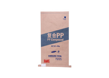 الصين الغذاء الصف مولتيوال أكياس الورق الوقوف الحقيبة الحرارة الختم واحد / مزدوجة مخيط المزود
